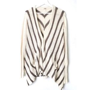 Free People Striped Knit Sweater